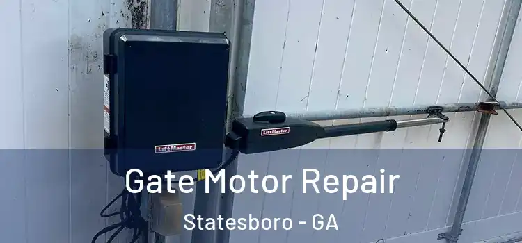 Gate Motor Repair Statesboro - GA