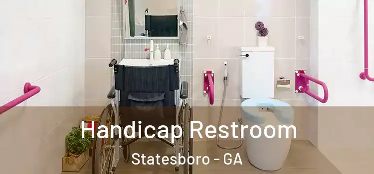 Handicap Restroom Statesboro - GA